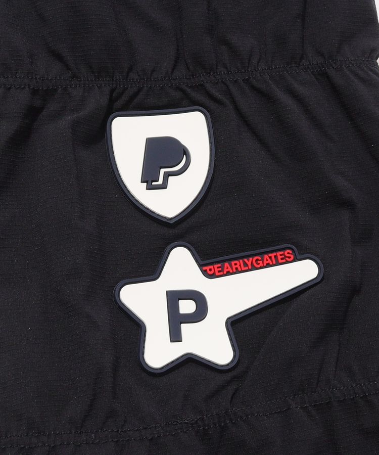 パーリーゲイツ PG アシメロゴ裏フリース合繊レッグウォーマー
