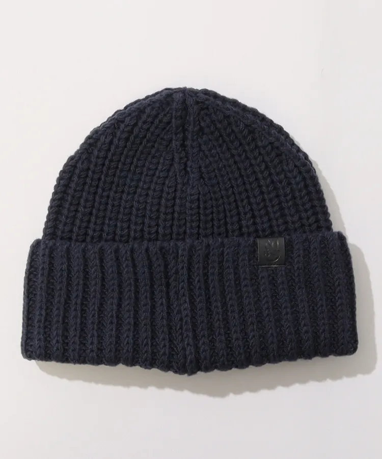 パーリーゲイツ PG ビッグロゴ刺繍シンプルニット帽 レディース