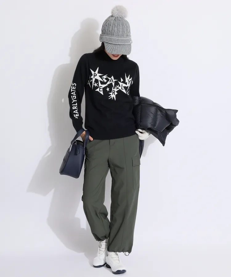 パーリーゲイツカシミヤニット0サイズ美品