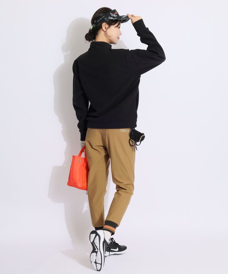 ディッセンバーメイ DM 【保温】裾ライン裏起毛ジョガーパンツ