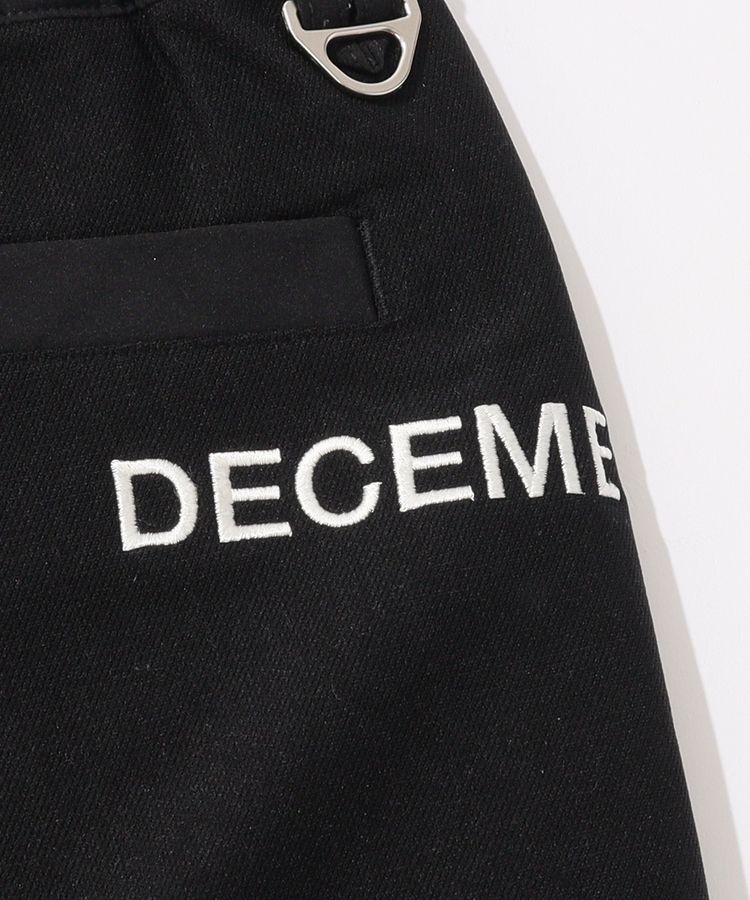 ディッセンバーメイ DM 【保温】裾ライン裏起毛ジョガーパンツ