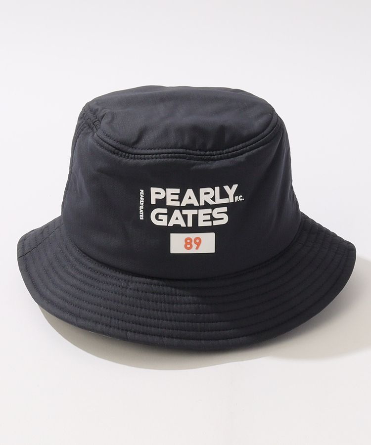 ★新品正規品 PG/パーリーゲイツ最新作 中綿ハット (UNISEX) パーリーゲイツ PG シリコンロゴ中綿バケットハット レディース