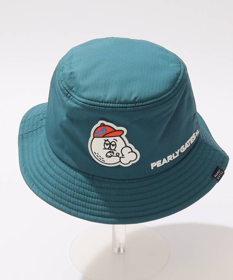 パーリーゲイツ PG シリコンロゴ中綿バケットハット レディース