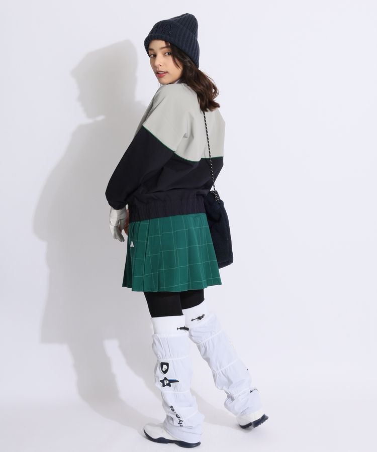 ディッセンバーメイ DM ハーフジップ配色アノラックプルオーバー