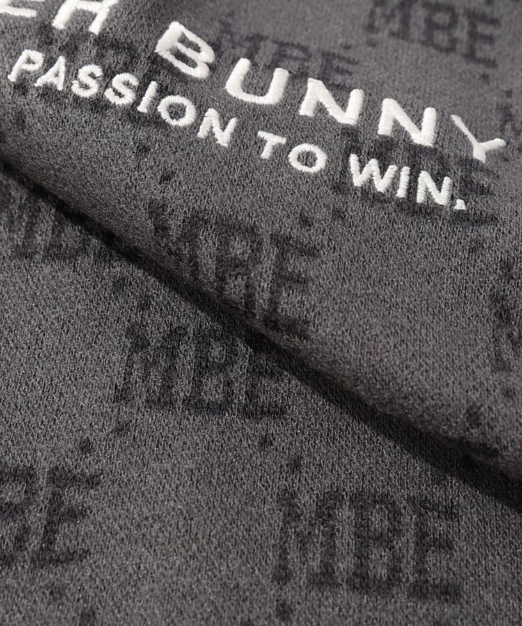 美品⭐マスターバニーエディション⭐モノグラム　モックネック　シャツ　7 マスターバニー MB モノグラムロゴ起毛モックネック長袖カットソー