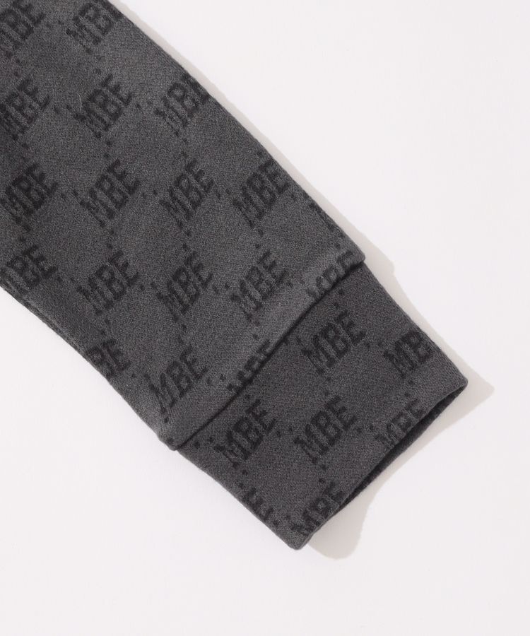 美品⭐マスターバニーエディション⭐モノグラム　モックネック　シャツ　7 マスターバニー MB モノグラムロゴ起毛モックネック長袖カットソー