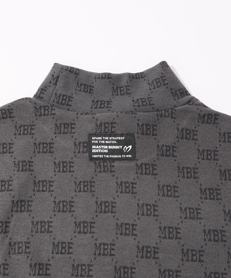 美品⭐マスターバニーエディション⭐モノグラム　モックネック　シャツ　7 マスターバニー MB モノグラムロゴ起毛モックネック長袖カットソー