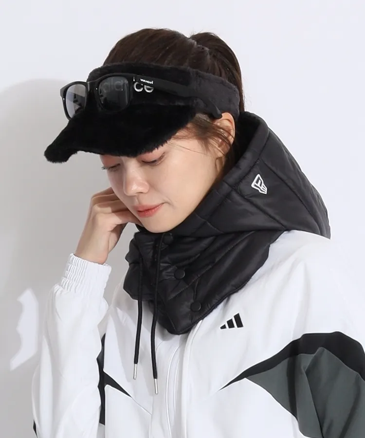 BRIEFING GOLF ネイビー　中綿ネックウォーマー BRIEFING - BRIEFING GOLF ネイビー 中綿ネックウォーマーの通販
