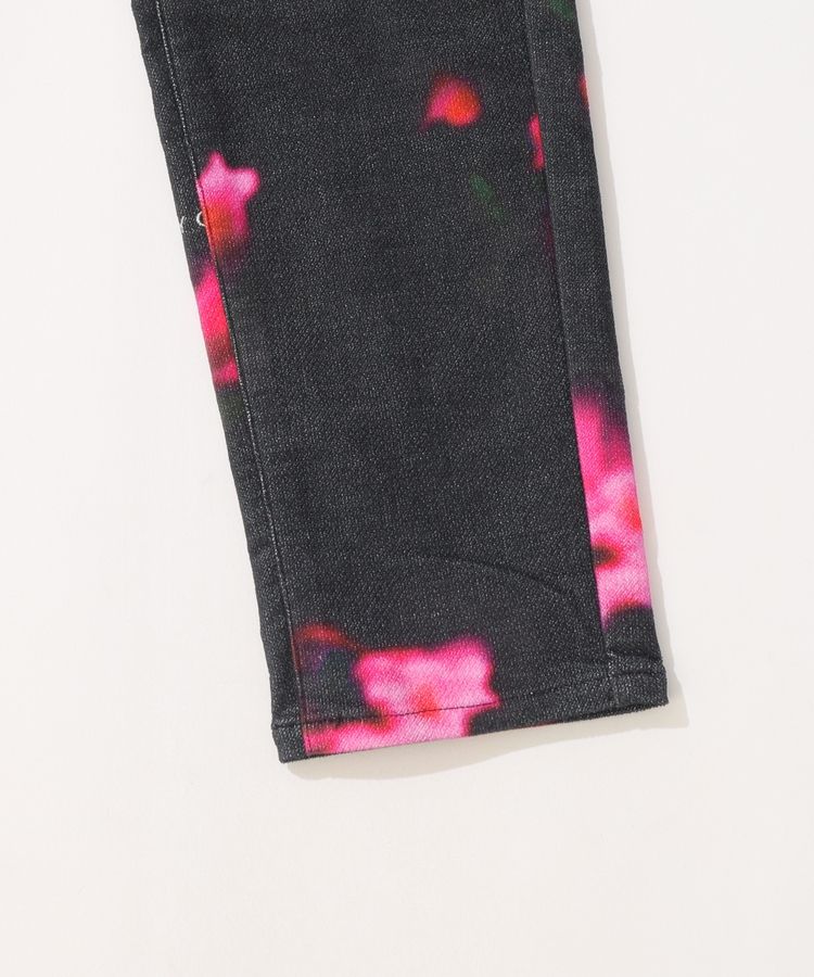 パーリーゲイツ PG 表起毛デジタルフラワースリムパンツ レディース