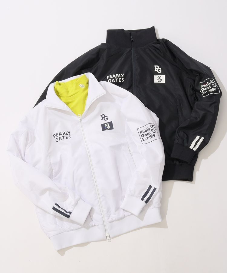 PEARLY GATES パーリーゲイツ 中綿ジャケット ゴルフ 2way パーリーゲイツ PG 収納袋付きバックロゴ2WAYダウンジャケット