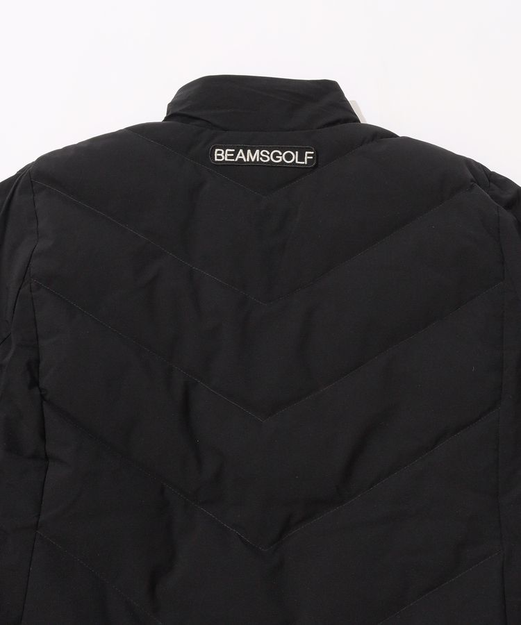 ビームスゴルフ BE 裏地付きスタンドネックダウンジャケット
