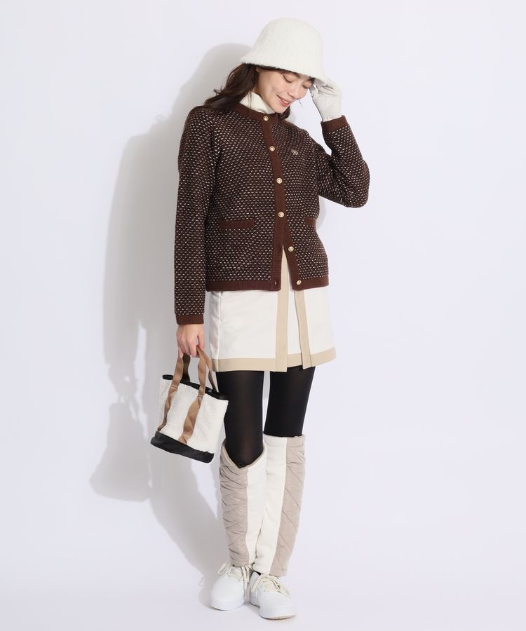 デサントゴルフ DE 【防風撥水】裏起毛フロントラインボンディング