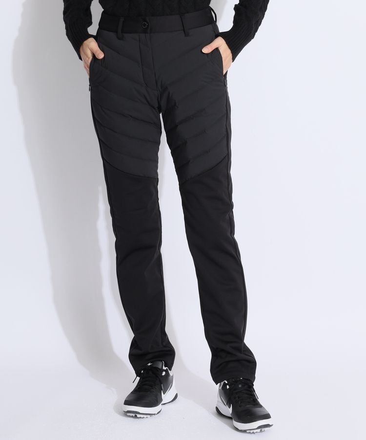 デサントゴルフ DE 【防風ストレッチ】ハイブリッドダウンロングパンツ