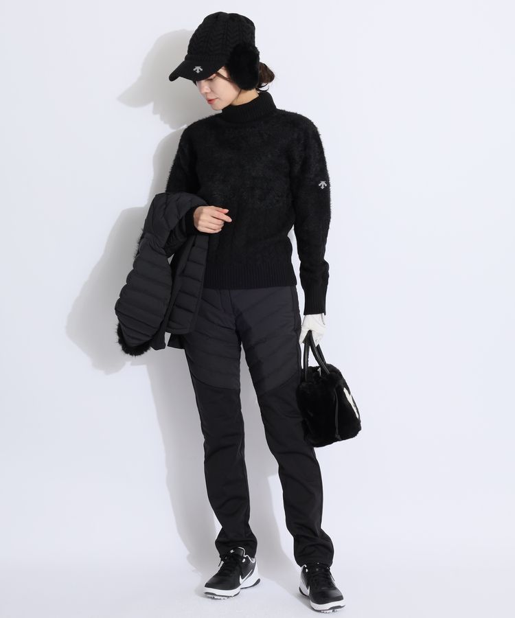 デサントゴルフ DE 【防風ストレッチ】ハイブリッドダウンロングパンツ