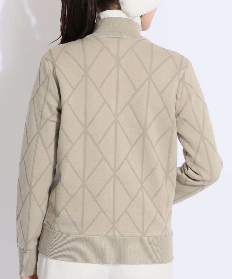 デサントゴルフ DE 【防風】異素材切替フルジップブルゾン レディース