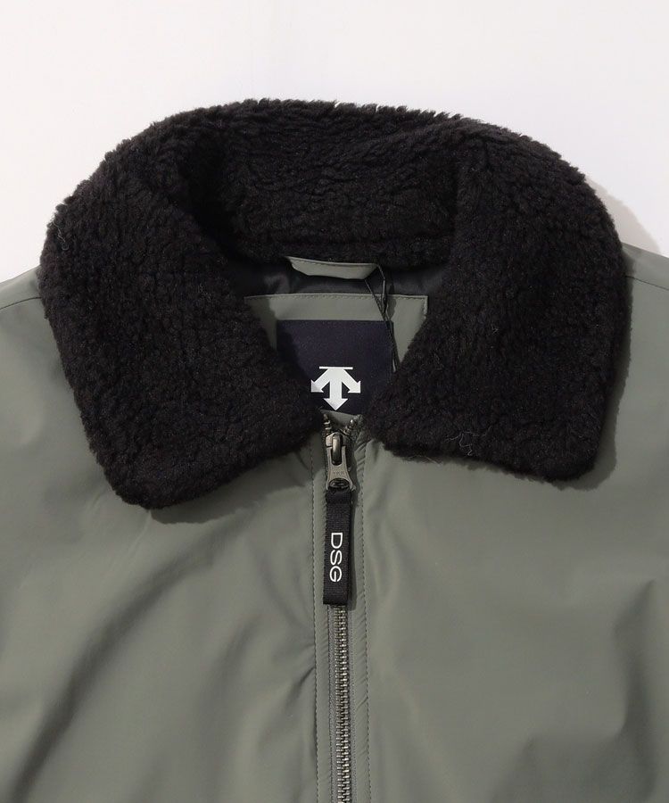 デサントゴルフ DE 【DSGCOLLECTION】【蓄熱保温】ボア衿切替中綿