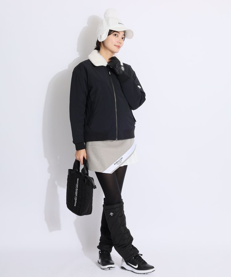 デサントゴルフ DE 【DSGCOLLECTION】【蓄熱保温】ボア衿切替中綿