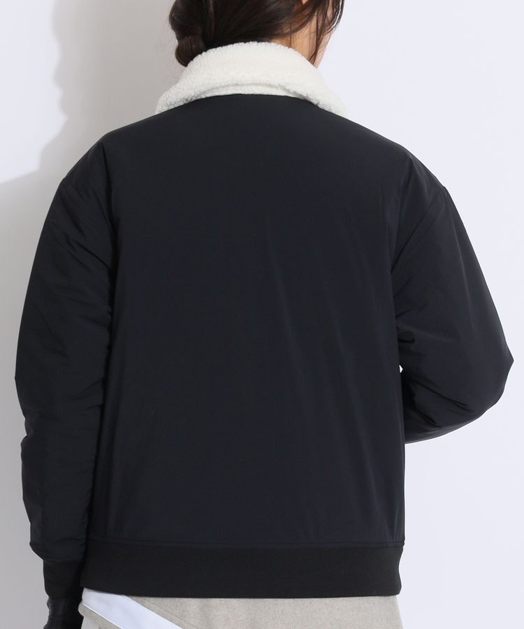 デサントゴルフ DE 【DSGCOLLECTION】【蓄熱保温】ボア衿切替中綿