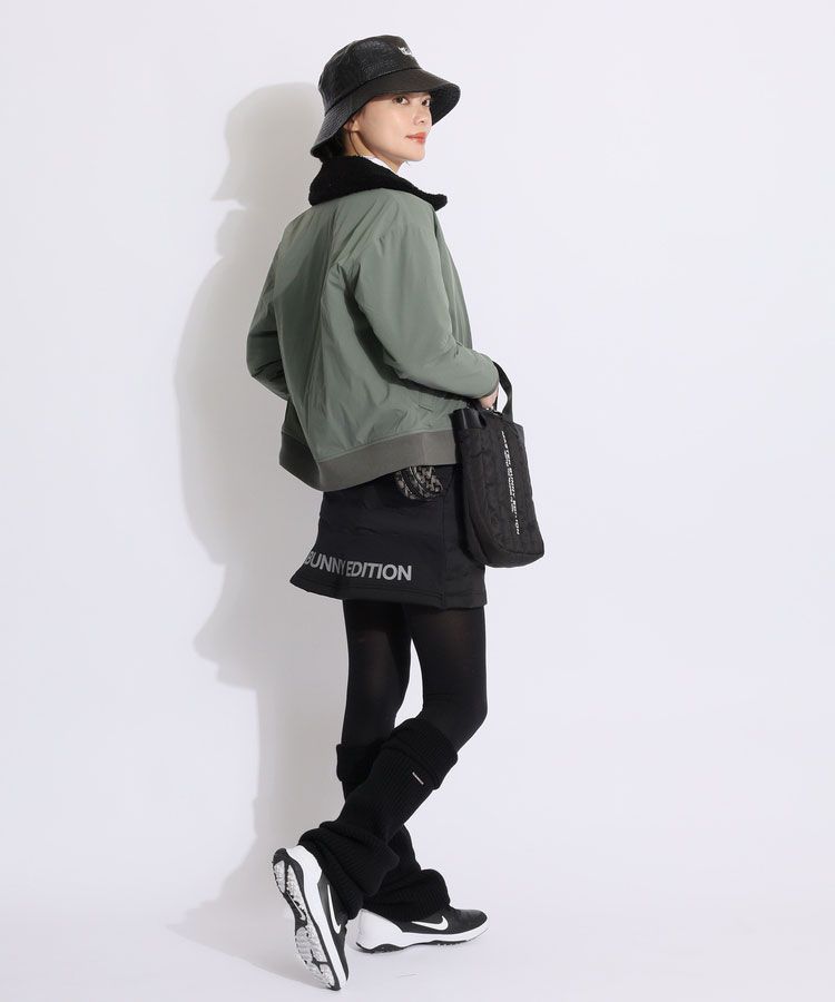 デサントゴルフ DE 【DSGCOLLECTION】【蓄熱保温】ボア衿切替中綿