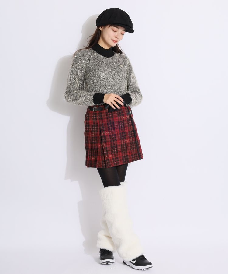 セントアンドリュース SA きらきらモールモックネックニット