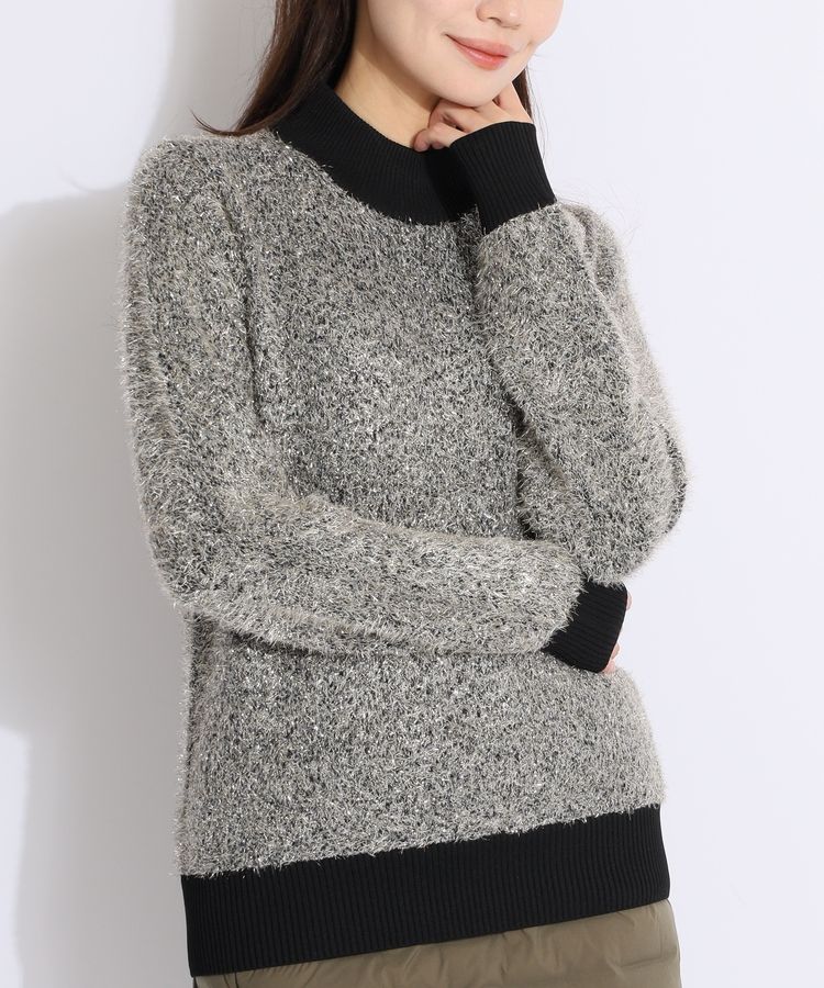 セントアンドリュース SA きらきらモールモックネックニット