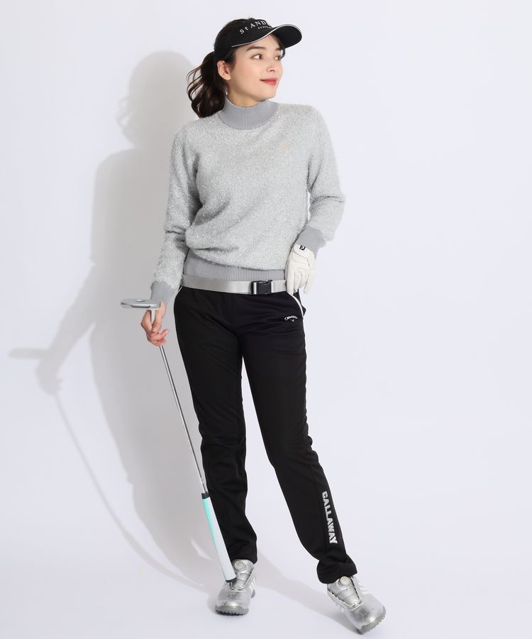 セントアンドリュース SA きらきらモールモックネックニット