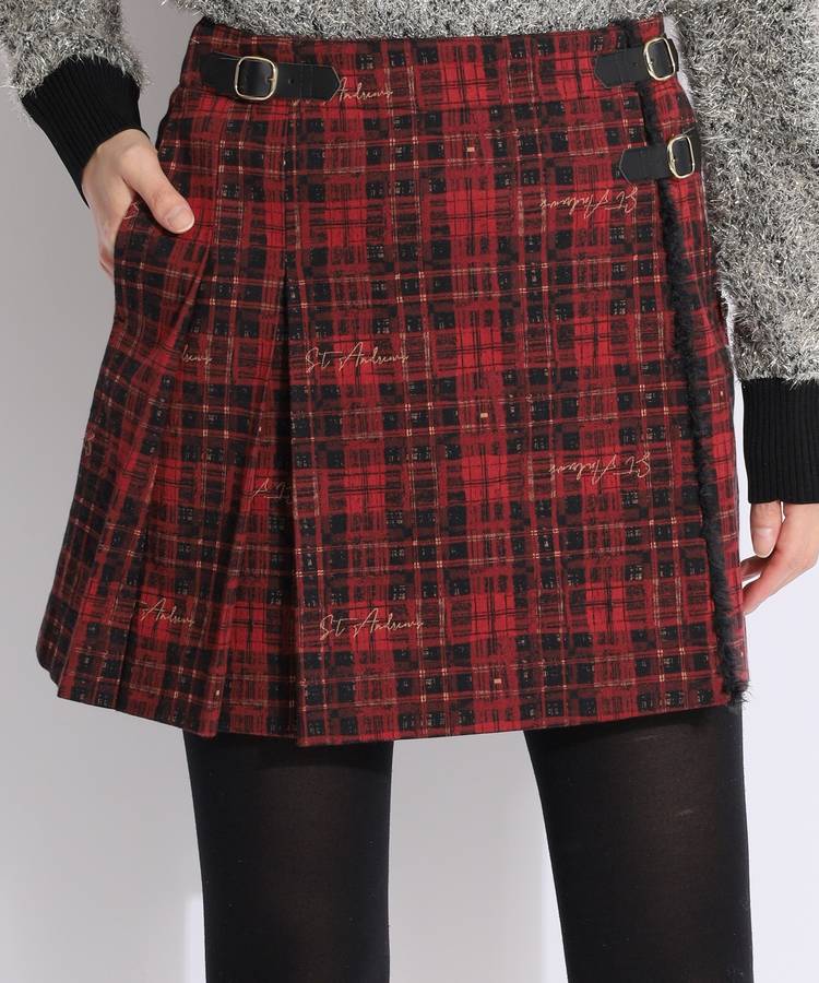 セントアンドリュース SA 【ストレッチ】ジャガードタータンチェック