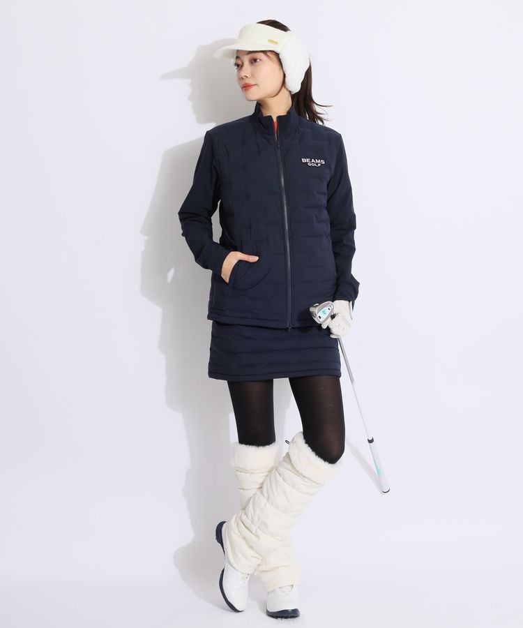 ビームスゴルフ BE バックロゴライトダウンスカート レディースゴルフ