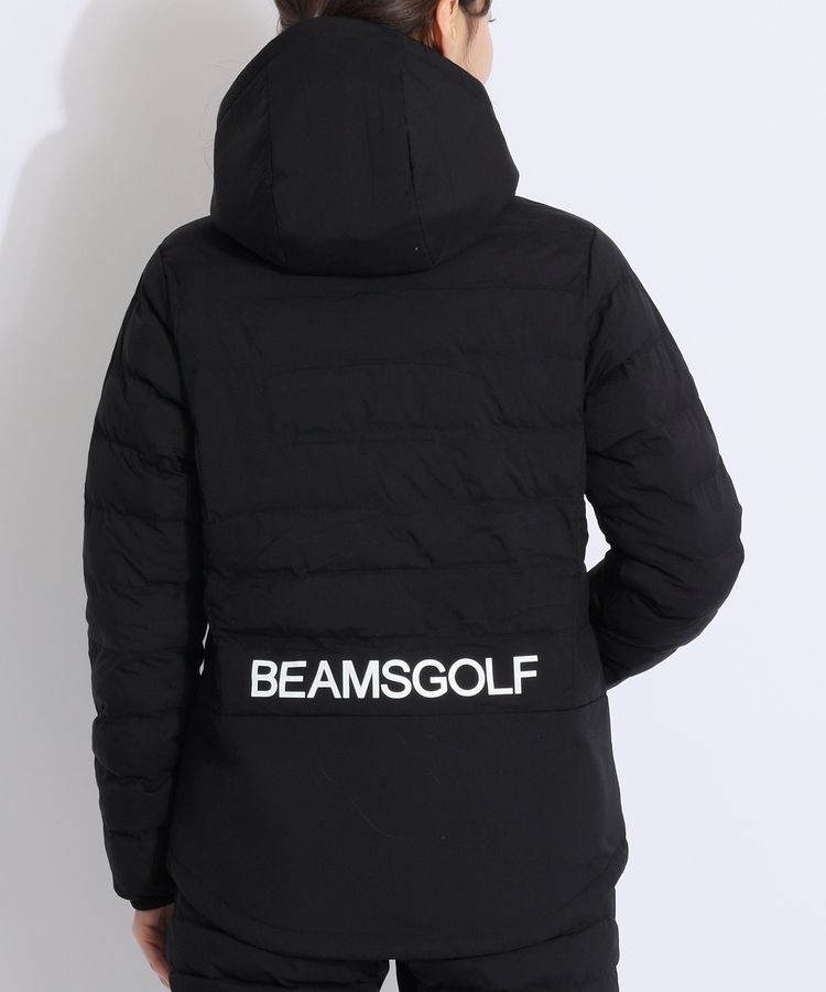 ビームスゴルフ BE 【ストレッチ撥水】裾ドロストライトダウン