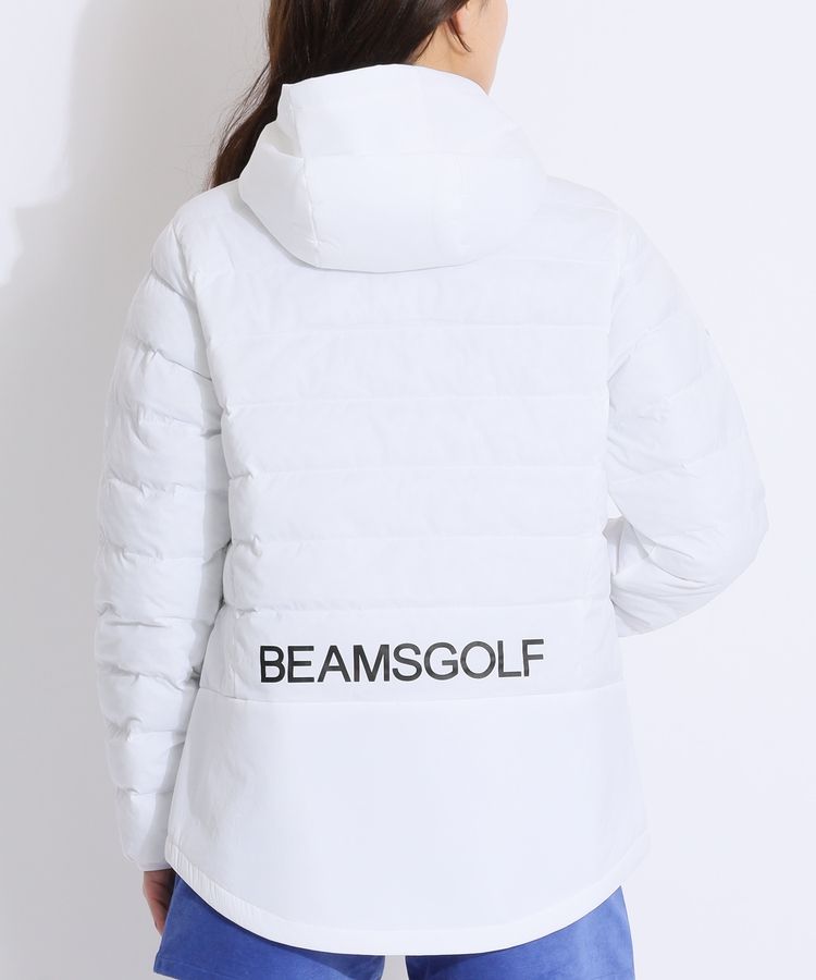 ビームスゴルフ　ホワイト ダウンジャケット ビームスゴルフ ホワイト ダウンジャケット 【公式通販】
