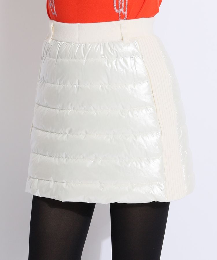 アルチビオ AR 【保温制電】サイドリブ中綿台形スカート レディース