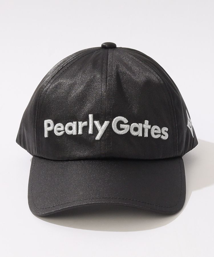 パーリーゲイツ PG ラメロゴ刺繍メタリックキャップ レディース