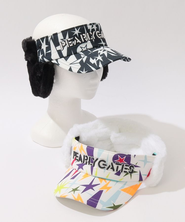 ゆぅパーリーゲイツ　セットアップ、サンバイザー パーリーゲイツ PG 【リサイクル】ロゴワッペンツイルサン