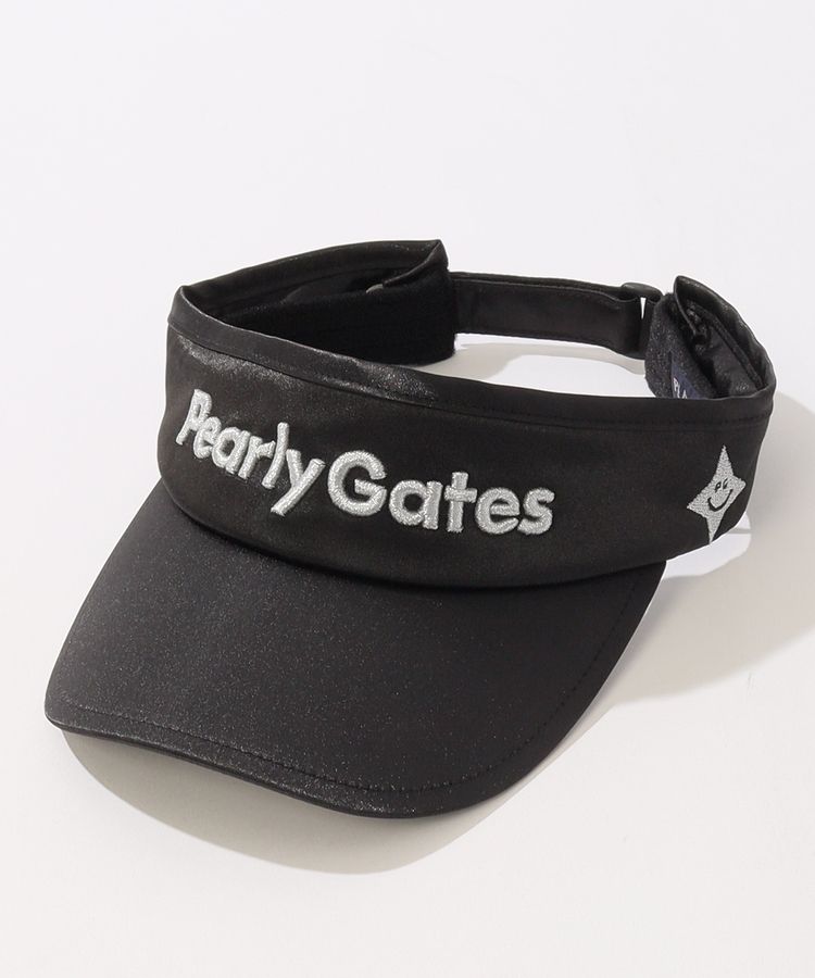 PEARLYGATES PGG サンバイザー セール・アウトレット】リサイクルツイル×メッシュサンバイザー