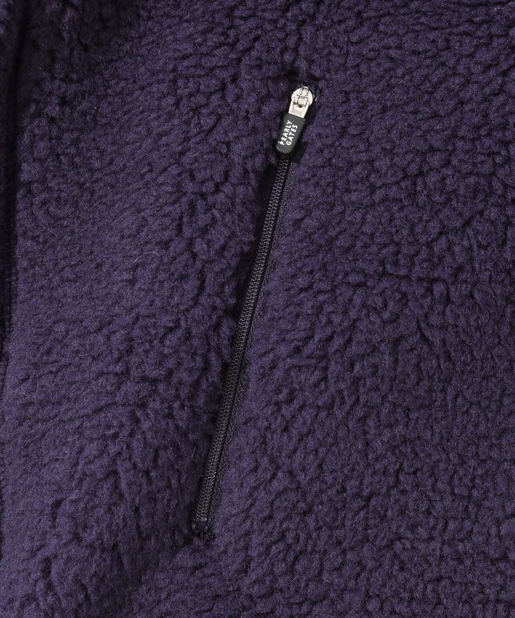 ★美品★PEARLY GATES　裾ドロストシープボアパーカー　サイズ　0 パーリーゲイツ PG 裾ドロストシープボアパーカー レディースゴルフ