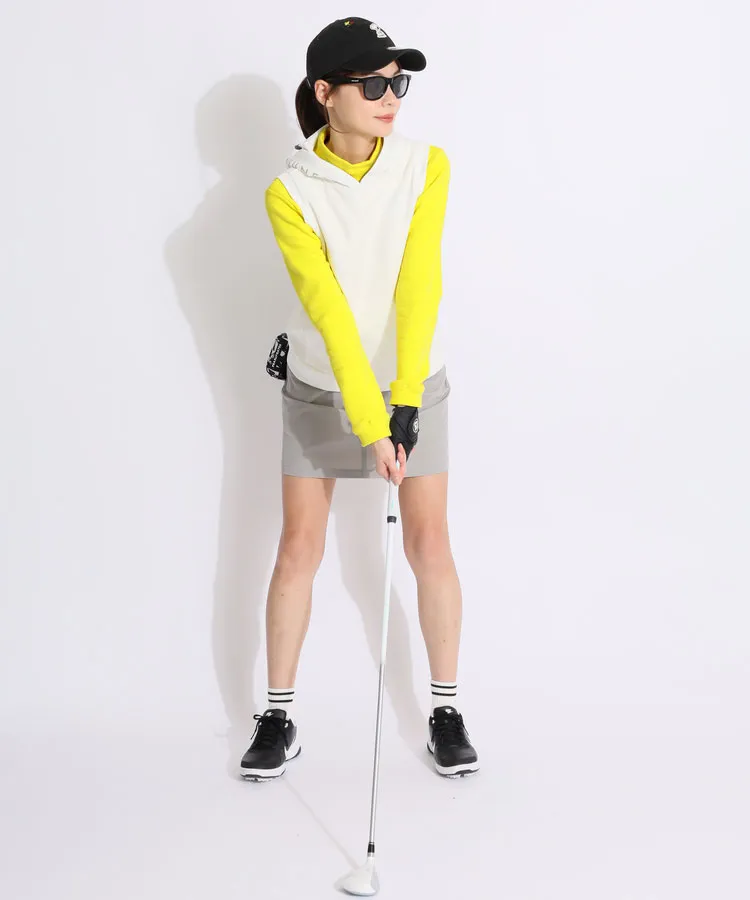 アンサネスのノースリーブを使ったスタイリング・コーディネート