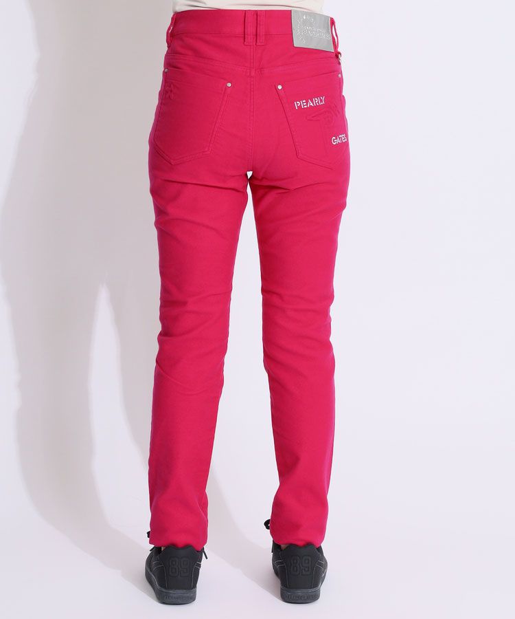 パーリーゲイツ PG 【抗菌】オーガニックコットン起毛ロングパンツ