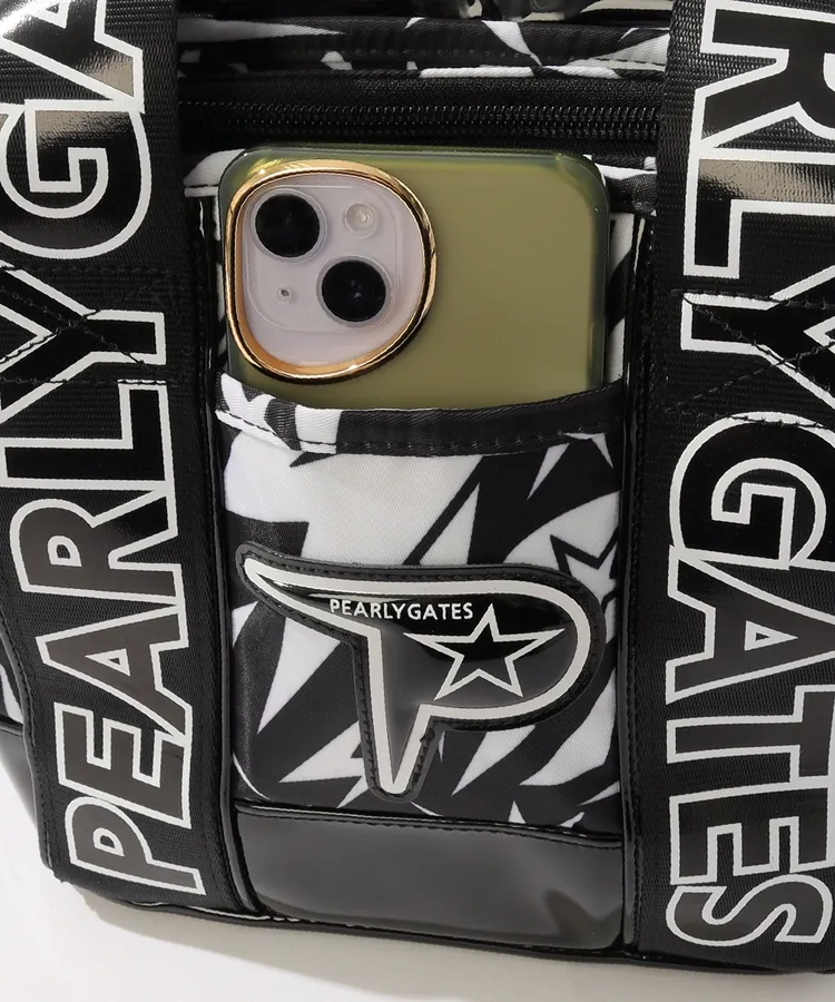 新品【PEARLY GATES】2025年2WAYギザ星柄 ゴルフカートバッグ