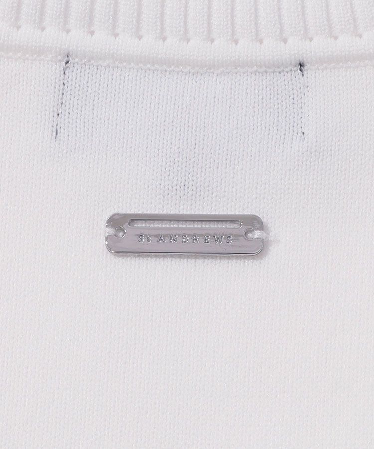 セントアンドリュース SA バイアスラインVネックニットベスト