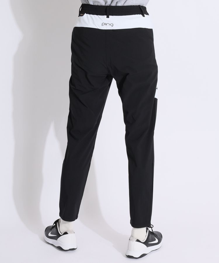 PING CORDURA ゴルフパンツ ブラック ピン PN 【CORDURA】サイドロゴ