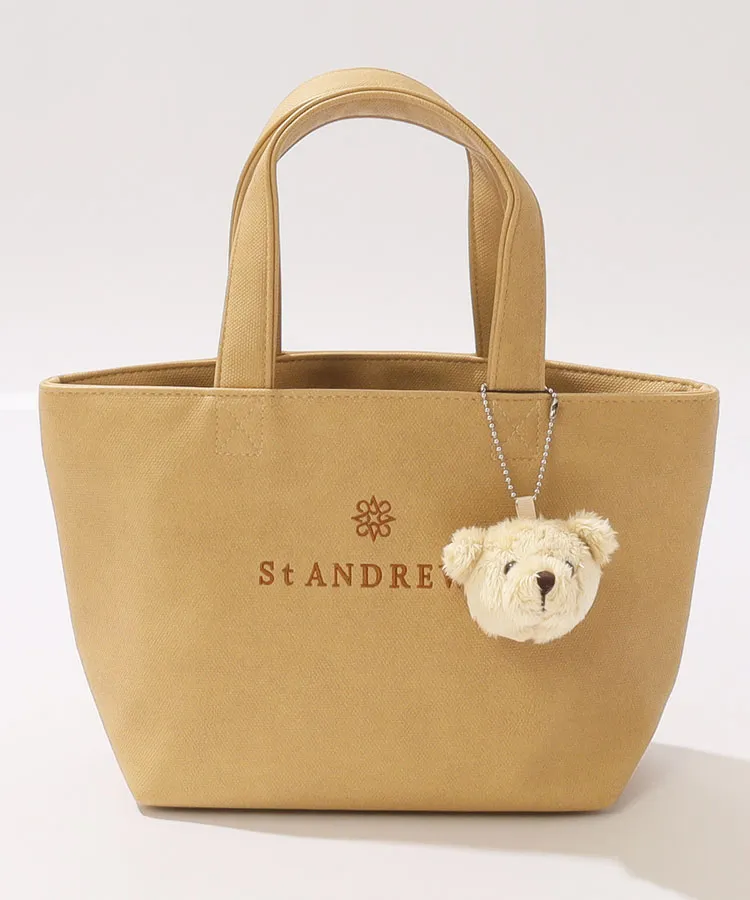 St ANDREWS トートバッグ 「St ANDREWS」テディベアカートバッグ