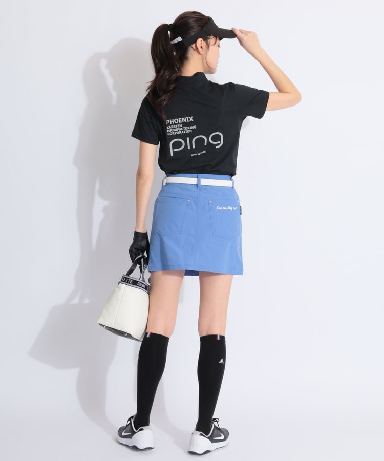 ピン PN 【ノビパン】ベーシックストレッチスカート レディースゴルフ