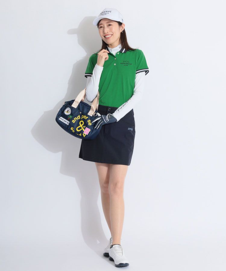 ピン PN 【ノビパン】ベーシックストレッチスカート レディースゴルフ