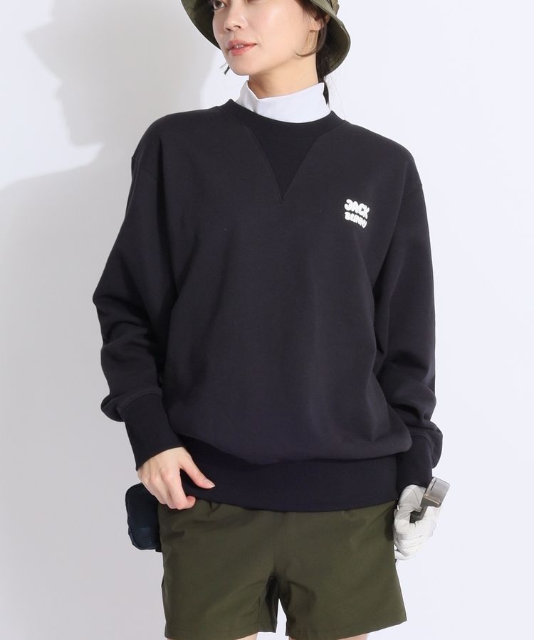 ジャックバニー JB バックプリント裏微起毛スウェットプルオーバー