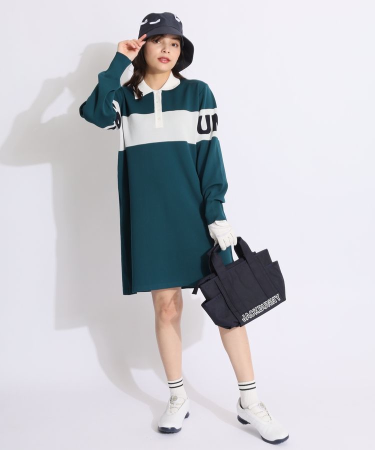 ジャックバニー JB クレリックカラーパネル切替ジャガードニット