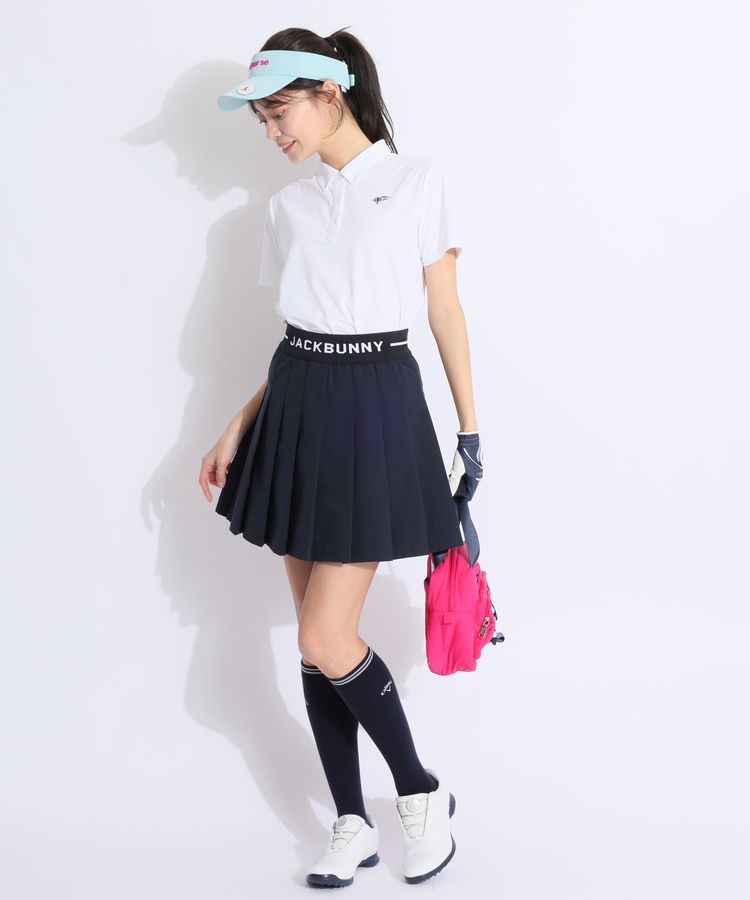 ビームスゴルフ BE 【ストレッチUV】バックタック鹿の子半袖ポロシャツ