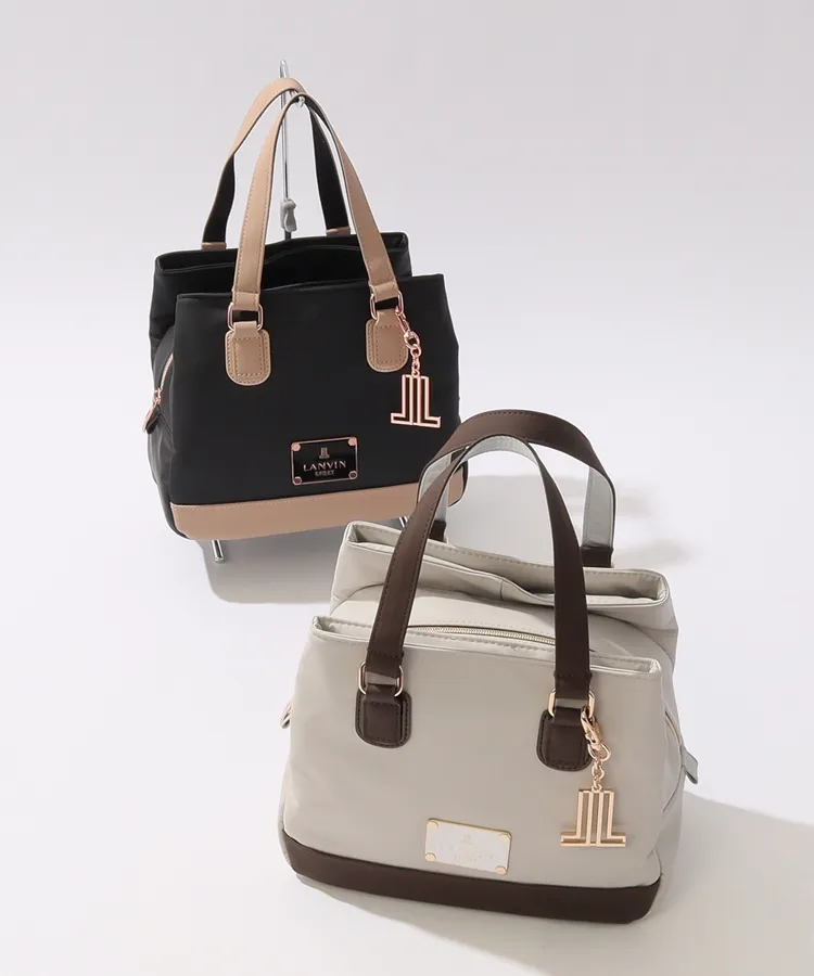 LANVIN SPORT 公式 ランバン スポール 3層カートバッグ サテン