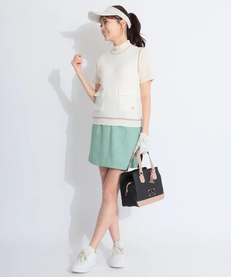 LANVIN SPORT 公式 ランバン スポール 3層カートバッグ サテン