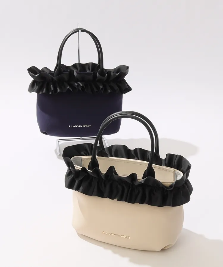 ランバン スポール LV フリル切替ネオプレーンカートバッグ