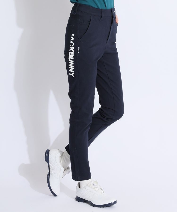 Jack Bunny ロゴプリントパンツ ネイビー Jack Bunny ロゴプリントパンツ ネイビー Jack Bunny ロゴ